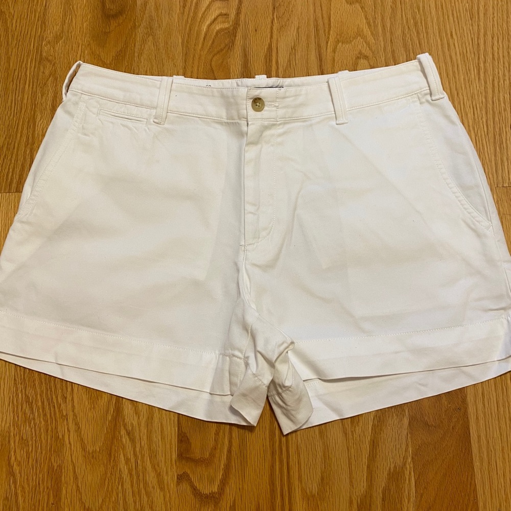 Ladies white shorts
